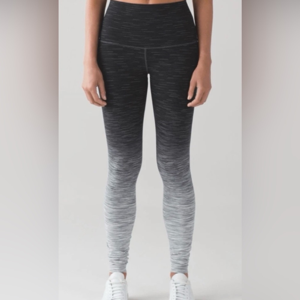 Lululemon Wunder Under Hi-Rise High Rise Tight Ombre Melange Size 6